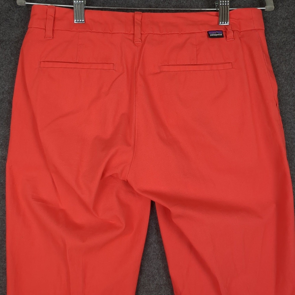 Patagonia Womens Coral Organic Cotton Spandex Casual Pants Size 4 - Picture 7 of 16